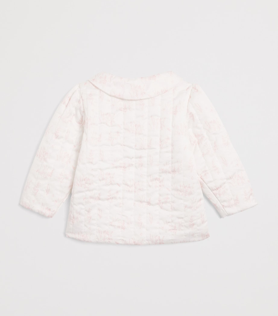 Patachou cotton printed padded jacket 1-18 months, imported from the UK