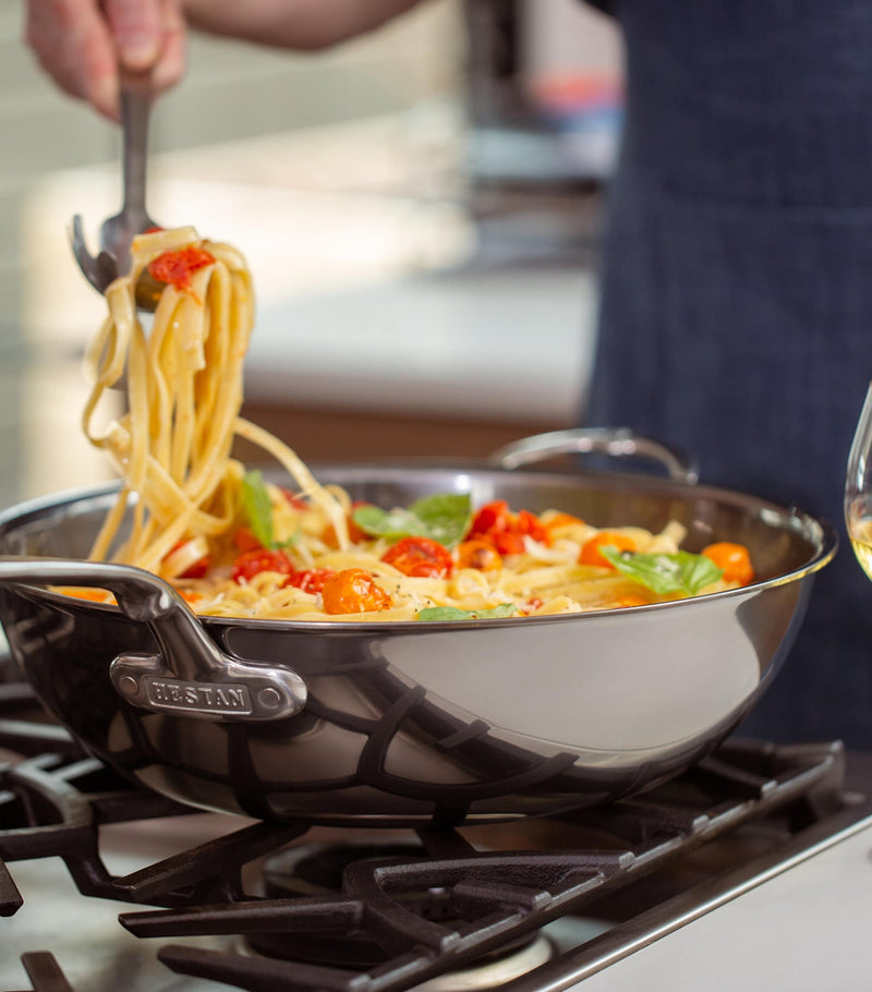 Hestan Stainless Steel NanoBond Chef’s Pan (36cm)