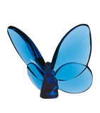 Baccarat Papillon Lucky Butterfly Blue Ornament - British product