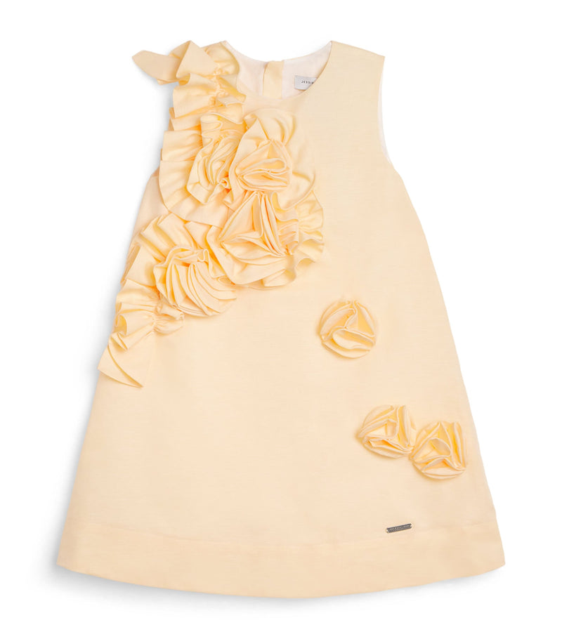 Jessie and James Appliqué Sweet Pea dress 3-8 years, UK version