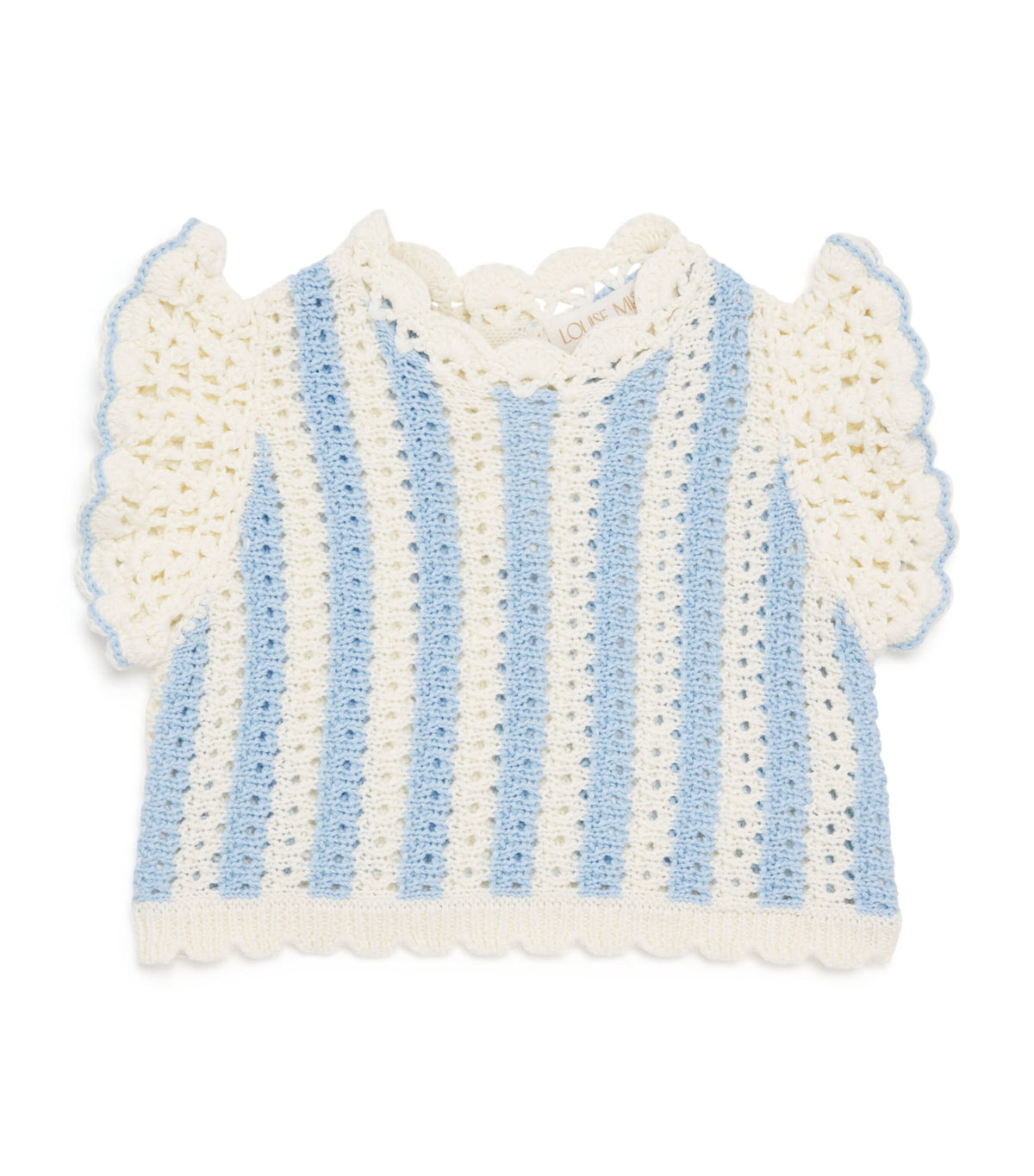 Louise Misha cotton crochet Lyse top 6-24 months, UK version