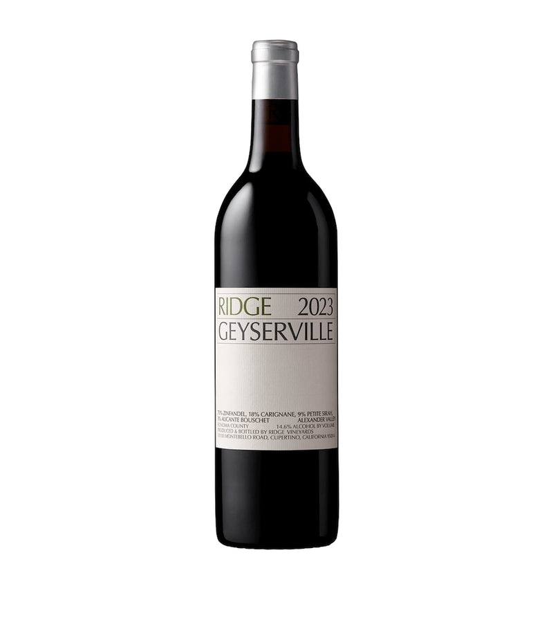 Ridge Geyserville 2023 red wine 75cl, imported from the UK