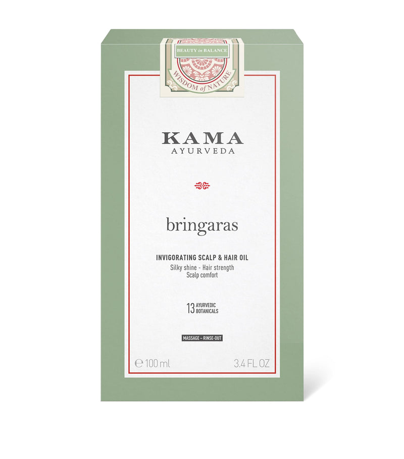 Kama Ayurveda Bringaras invigorating scalp and hair oil 100ml, UK version