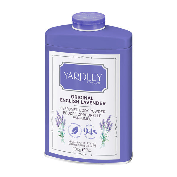 Yardley English Lavender Body Powder 200g (British brand)