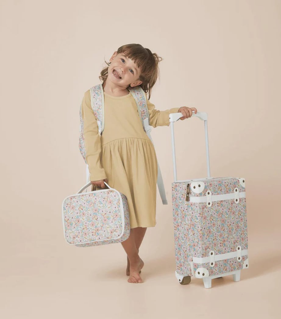 Olli Ella suitcase butterfly print, imported from the UK
