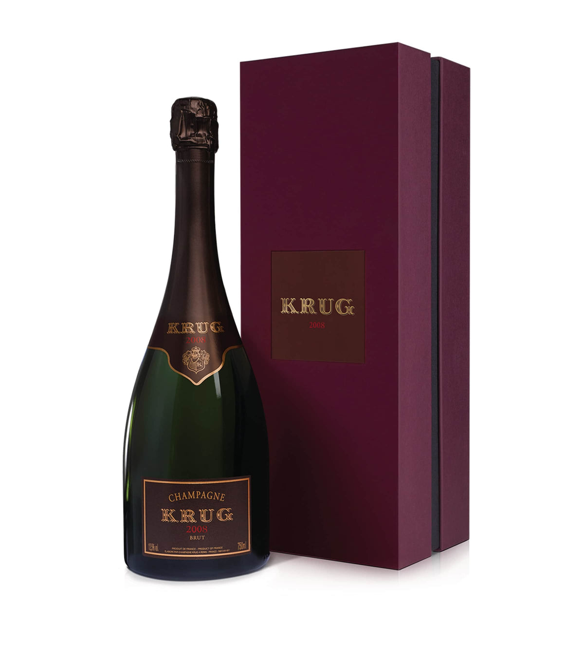 Krug Vintage Champagne 2008 75cl, UK version
