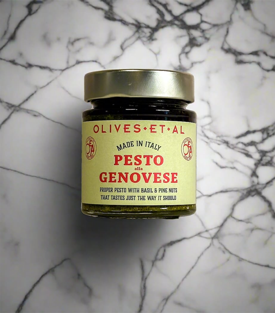 Olives Et Al Genovese Basil & Pine Nut Pesto 135g, imported from the UK