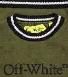 Off-White Bookish sweater for kids aged 4-12+ years, imported from the UK