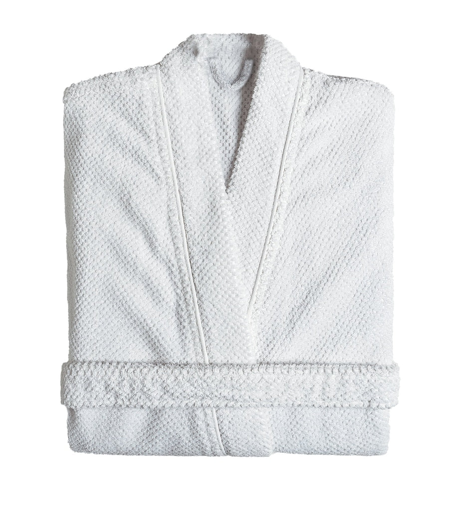 Thick Honeycomb Weave Cotton Bathrobe (Small/Medium)
