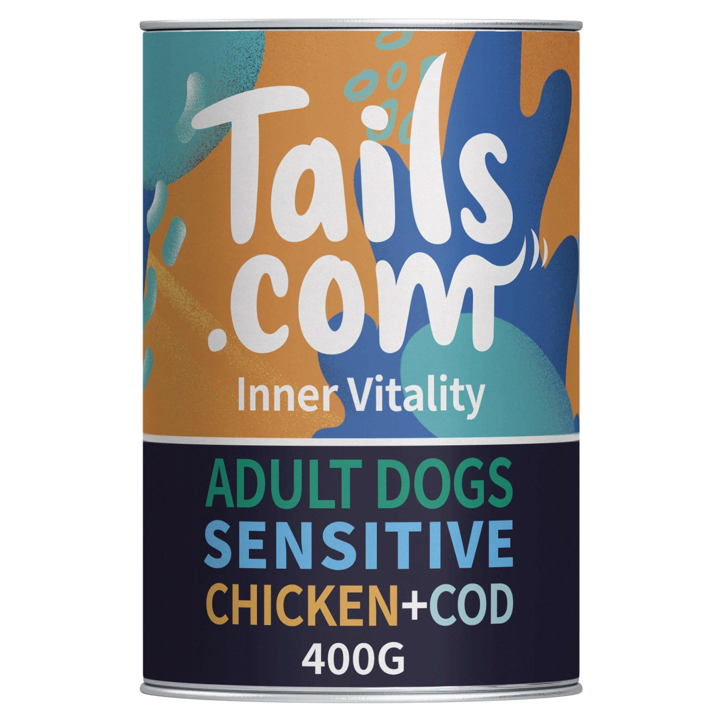 tails.com Inner Vitality Advanced Nutrition Sensitive Grain Free Recipe Adult Dog 1-7 Years 400g GOODS Sainsburys   