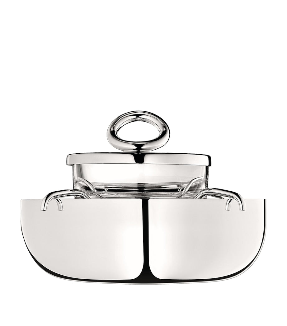 Christofle Small Vertigo Two-Piece Caviar Serving Set