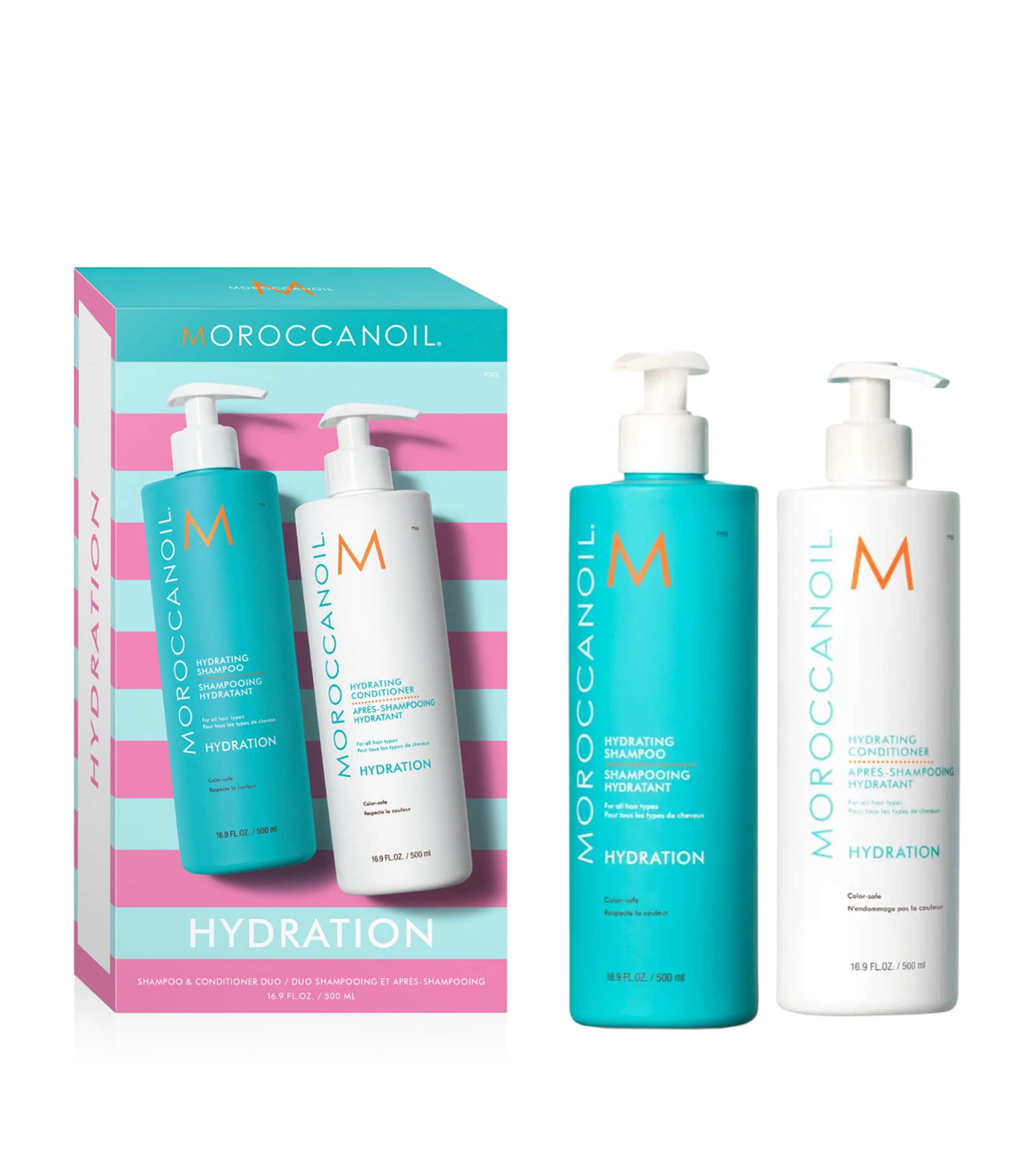 Moroccanoil Hydration Shampoo and Conditioner Duo 2 x 500ml, imported from the UK