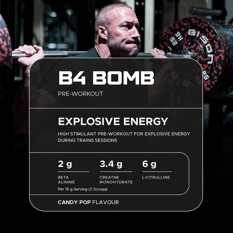 USN B4 Bomb Pre-Workout Hawaiian Pump 300g - 999311