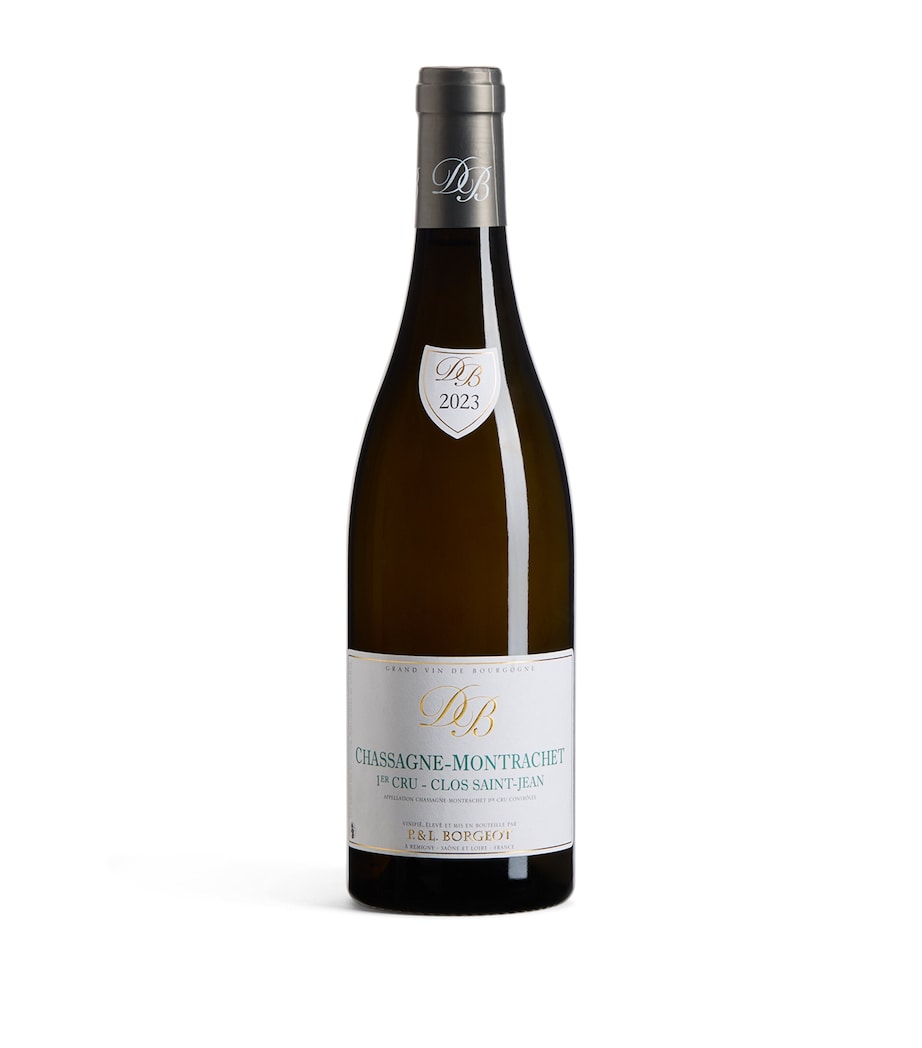 Domaine Borgeot Chassagne-Montrachet 1er Cru Clos Saint-Jean 2023 wine 75cl - British product