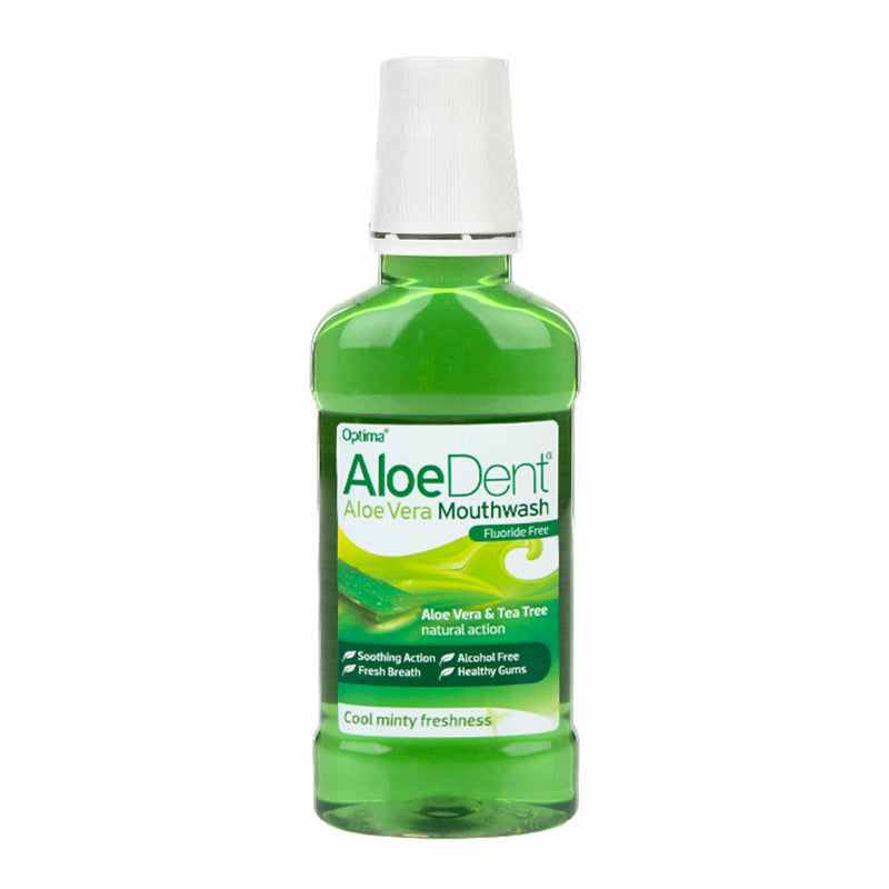 Aloe Dent Aloe Vera Mouthwash Cool Mint 250ml - British product