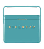 Fieldbar Mini Bar Cooler Box with Leather Sling 4L - British product