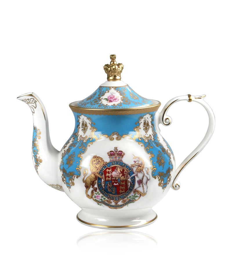 Medium-Sized Glass Tea Pot with Silver Lid 450ml