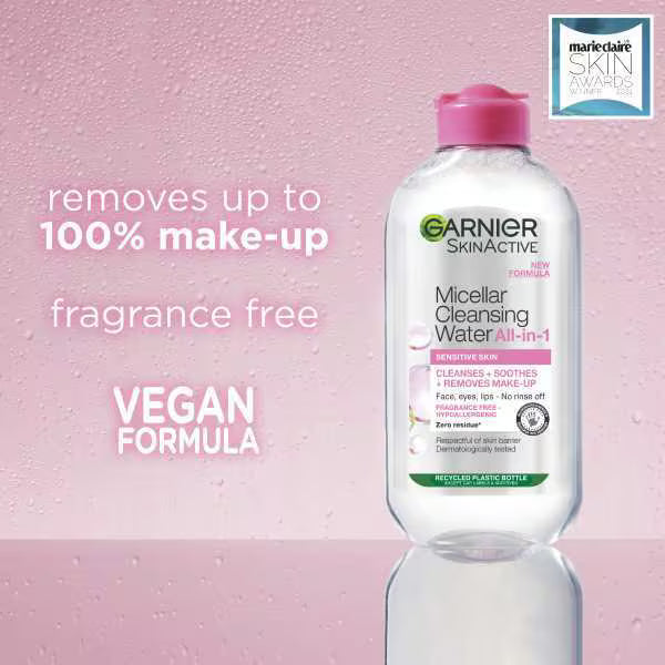 Garnier micellar water sensitive skin 200ml, UK version