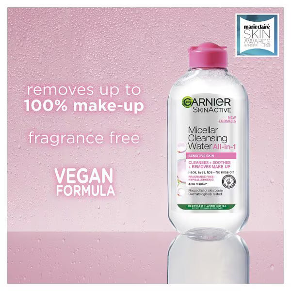 Garnier micellar water sensitive skin 200ml, UK version