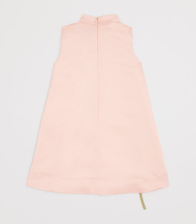 Jessie and James children's satin dress with floral details (3-8 years), UK version