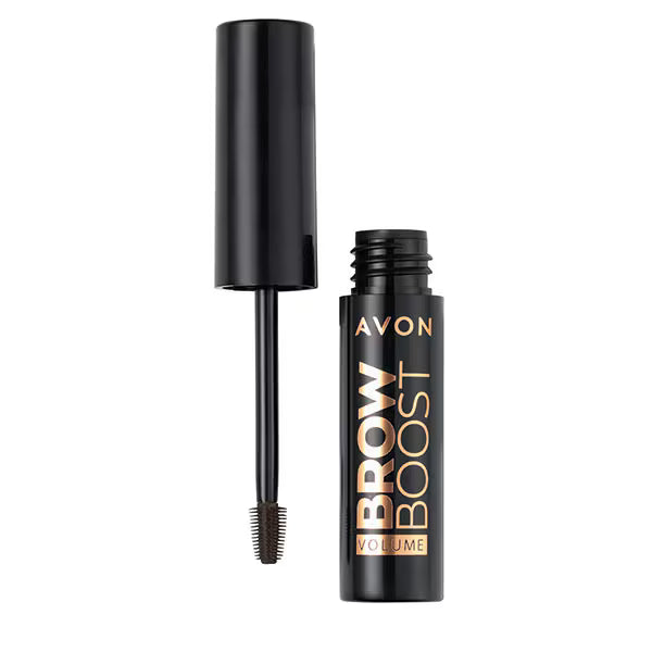 Avon Brow Boost Volume Soft Black Eyebrow Gel - British product