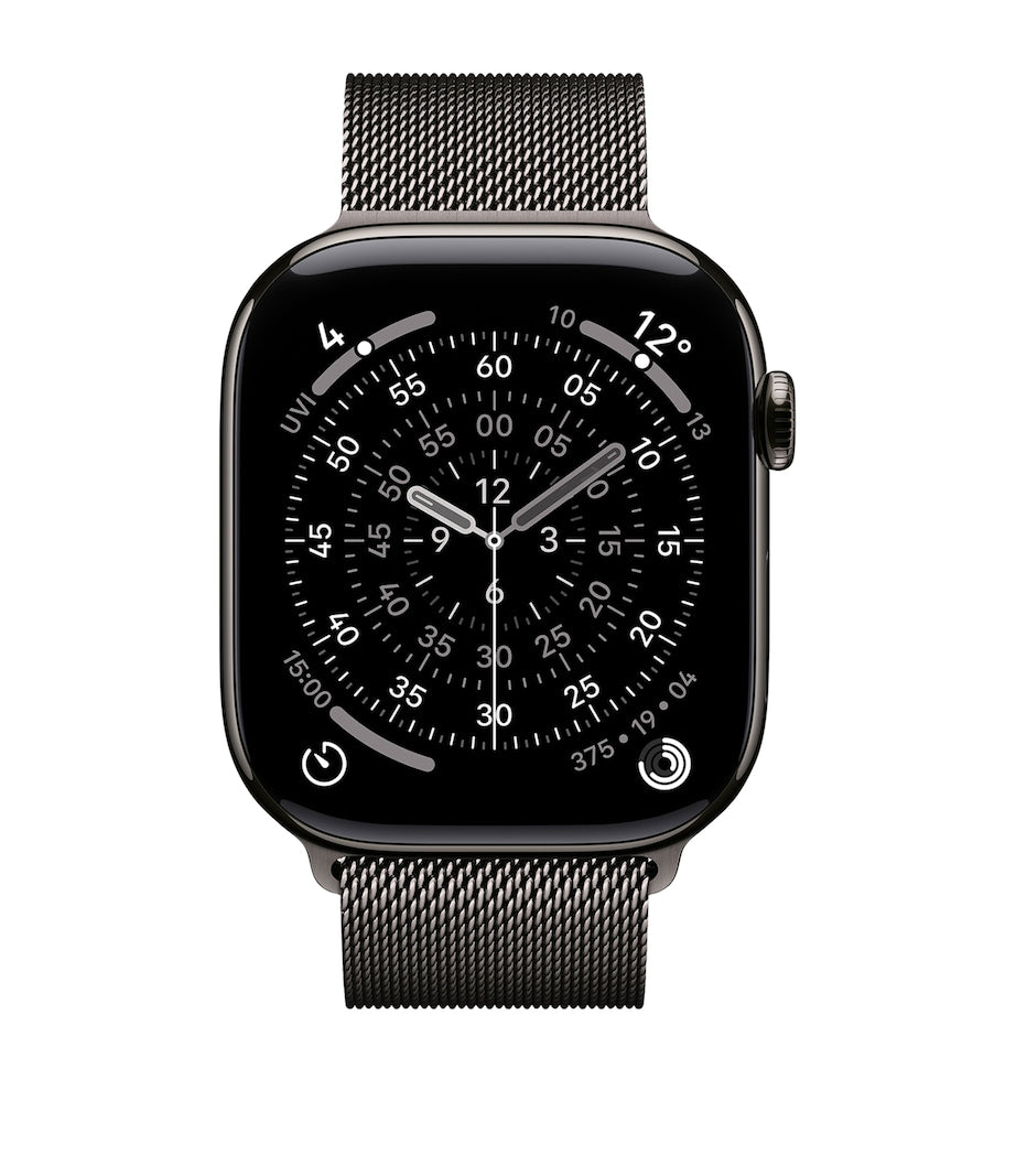 Apple Watch Series 11 Titanium with Slate Milanese Loop 46mm - British product