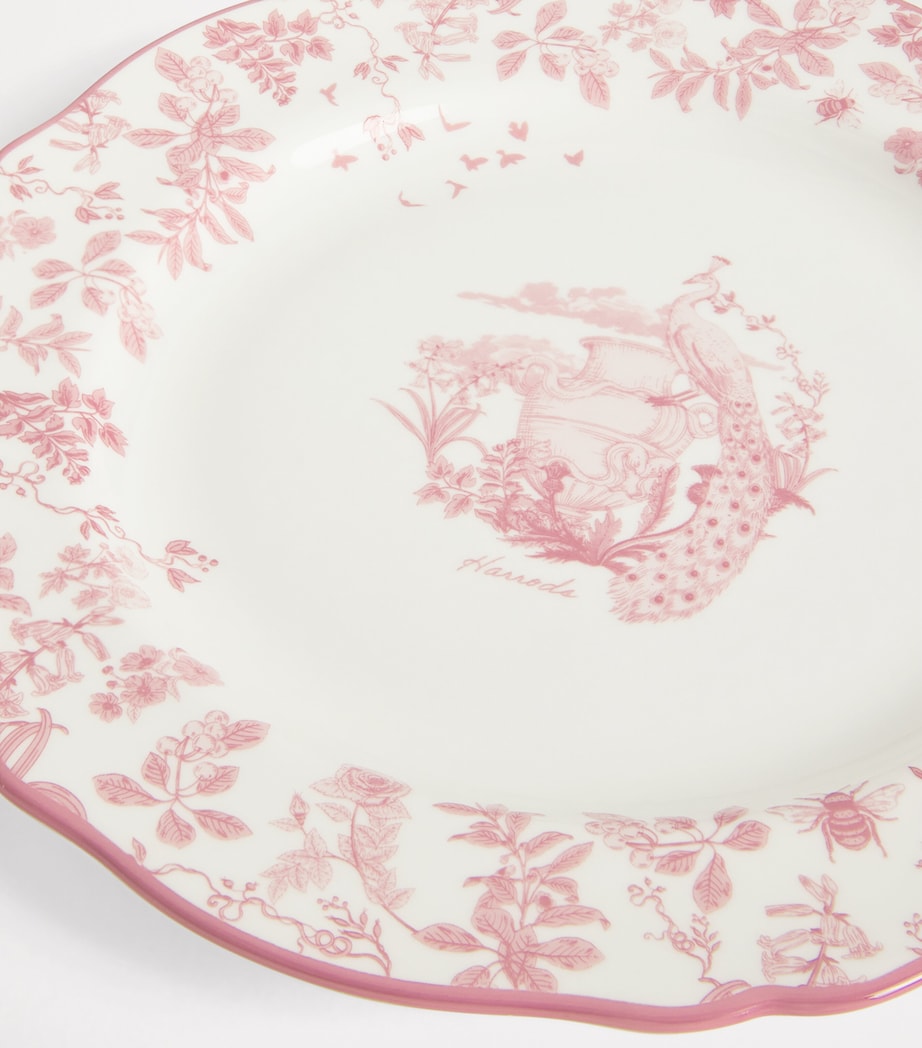 Harrods Fine Bone China Toile Side Plate (20.5cm)
