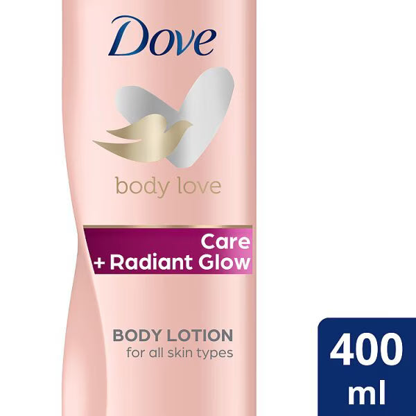 Dove Body Love Radiant Glow Lotion 400ml - British product