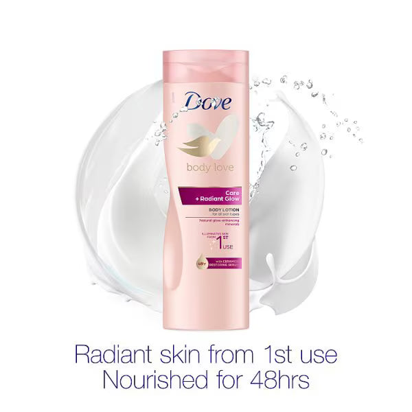 Dove Body Love Radiant Glow Lotion 400ml - British product
