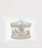 Atelier Choux Cotton-Satin Carousel Pillow