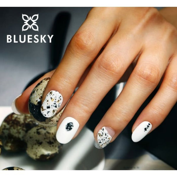 Bluesky Gel Top Coat Eggshell Effect - British product