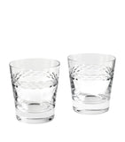 Wedgwood crystal tumblers set of 2 310ml (British brand)