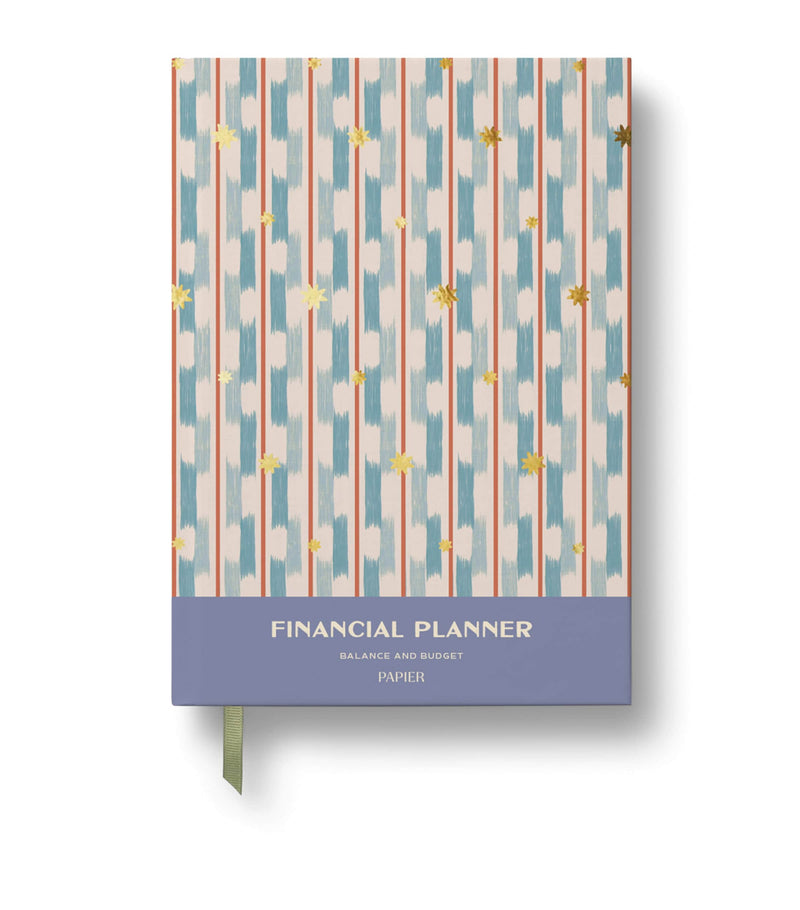 Papier Starry Ikat A5 Finance Planner