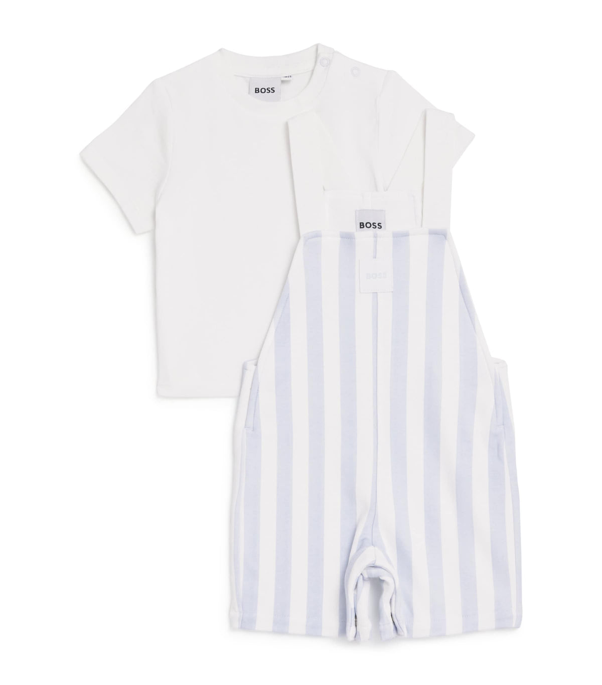 BOSS dungarees and T-shirt set for infants 1-18 months - British product