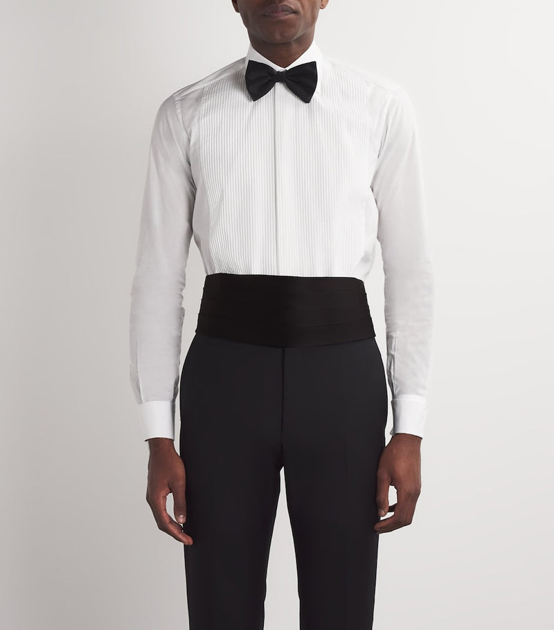 Brioni silk cummerbund - British product