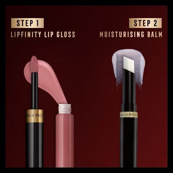Max Factor Lipfinity Lip Colour 120 Hot, imported from the UK