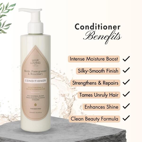Hair Loving triple pack shampoo conditioner oil, UK version