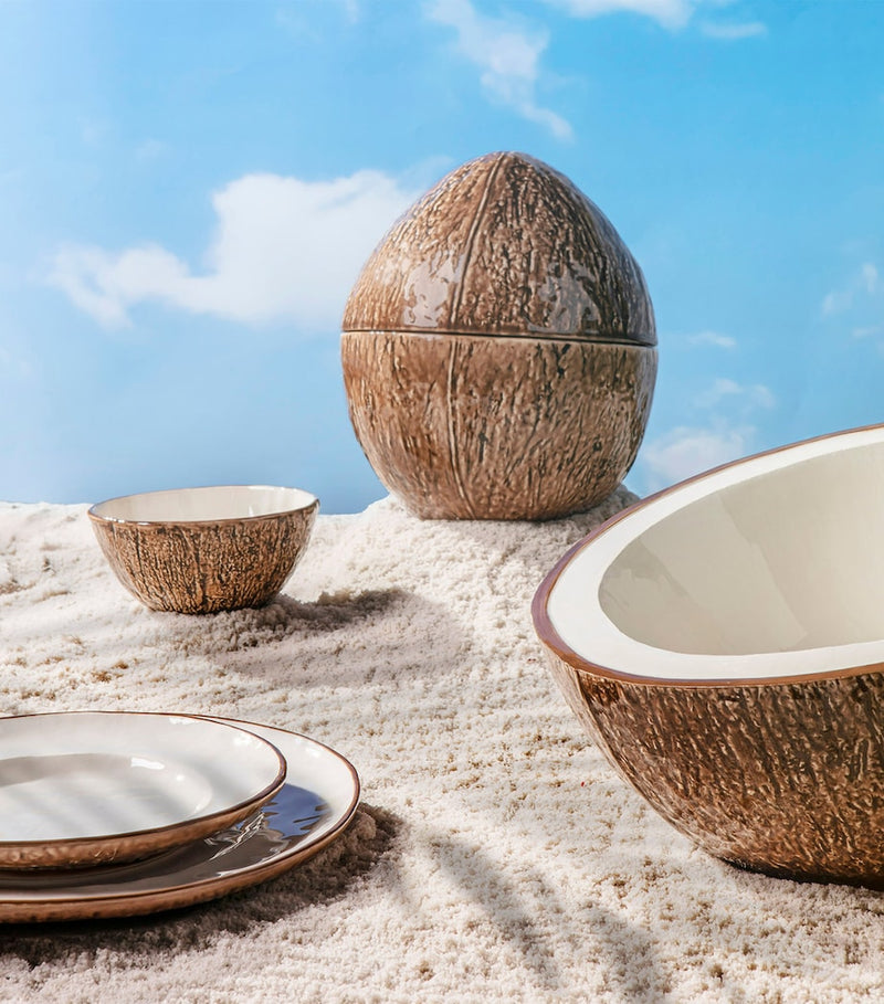Bordallo Pinheiro Coconut Desert Plate (21cm)