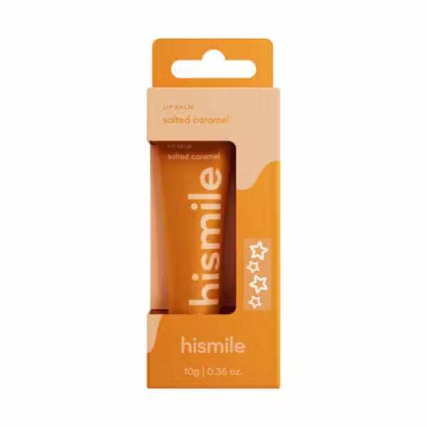 HiSmile Lip Balm Salted Caramel 10g net weight, UK version