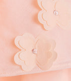 Petite Amelie Peaches & Cream dress for 4-16 years, imported from the UK