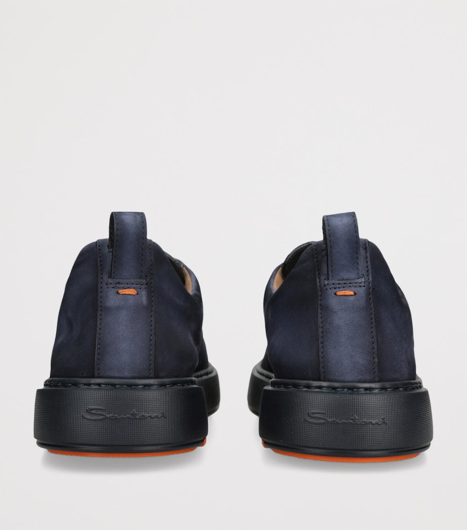 Santoni suede Victory sneakers (British brand)