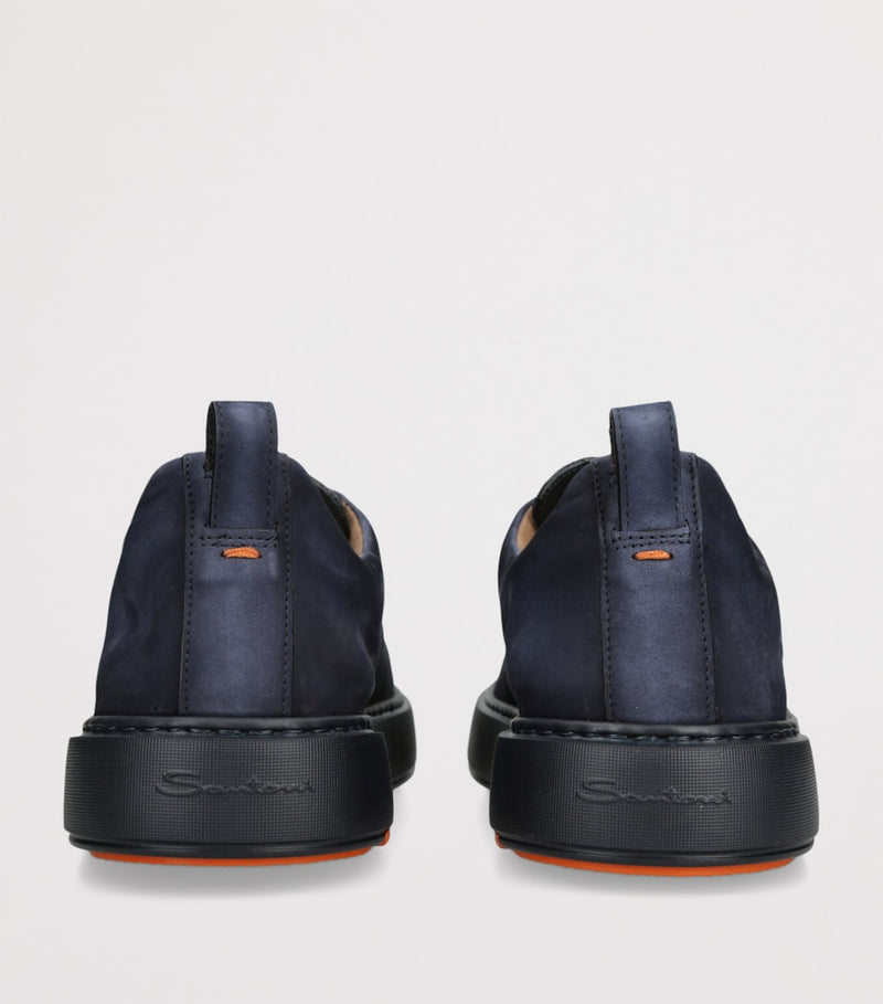 Santoni suede Victory sneakers (British brand)