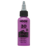 Moon Glow Neon UV Fabric Paint 30ml, imported from the UK