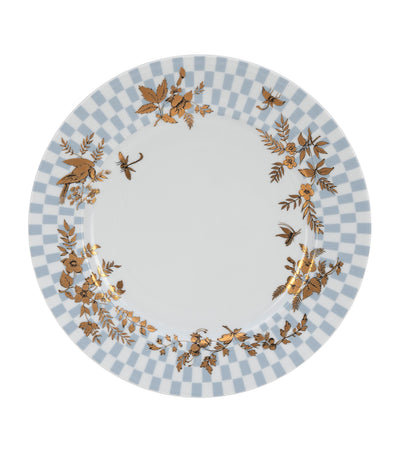 Fornasetti Porcelain Coromandel Egocentrismo Plate 25cm