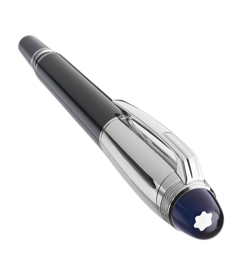 Montblanc StarWalker Doué fountain pen, platinum-plated, 13.5cm length, imported from the UK