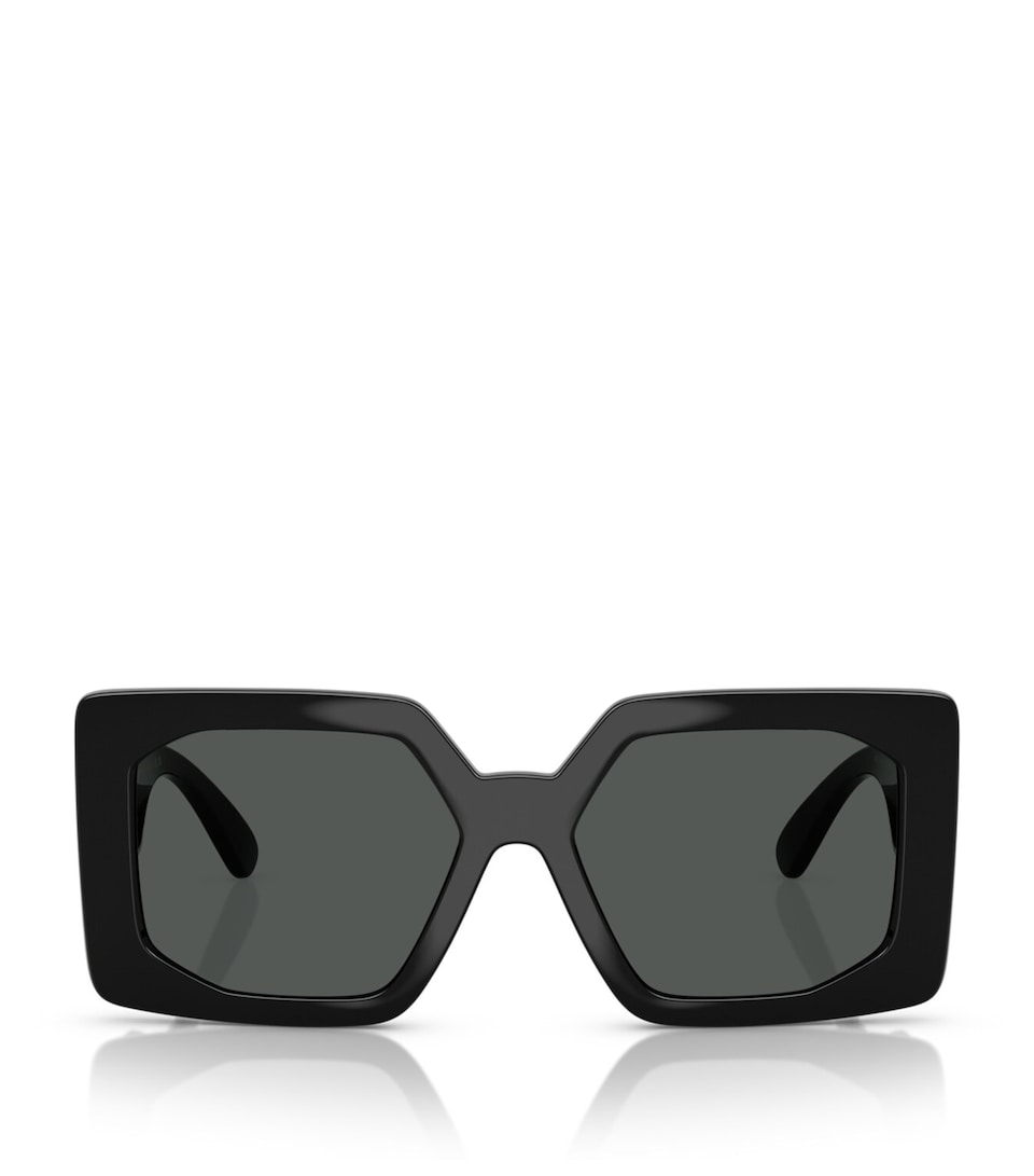 Timeless Gold-Tone Sunglasses with Recycled Acetate Frame