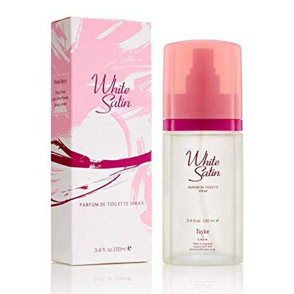 Taylor of London White Satin Parfum de Toilette 100ml Spray GOODS Superdrug   
