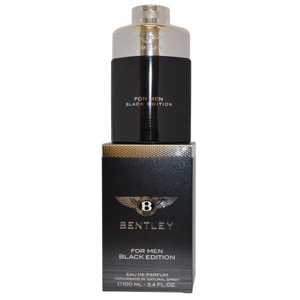 Bentley for Men Eau de Parfum Spray 100ml Black Edition - British product