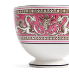 Wedgwood Florentine Fuchsia teacup and saucer (British brand)