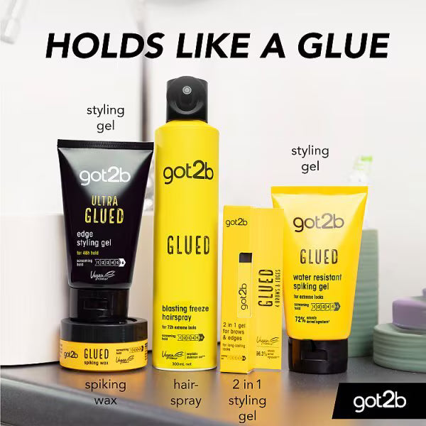 got2b Glued Spiking hair styling gel 150ml, UK version